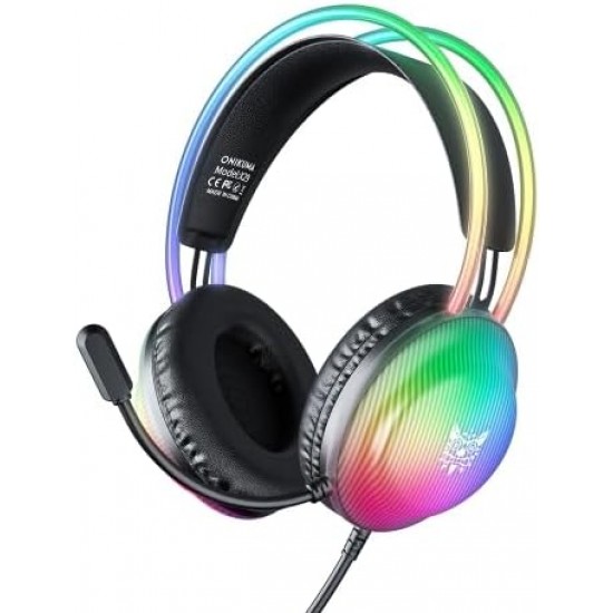 Headset Gaming Onikuma X29 RGB LED – Black